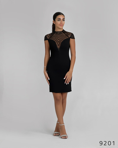 پیراهن کوتاه طرح یقه گیپور ویچی